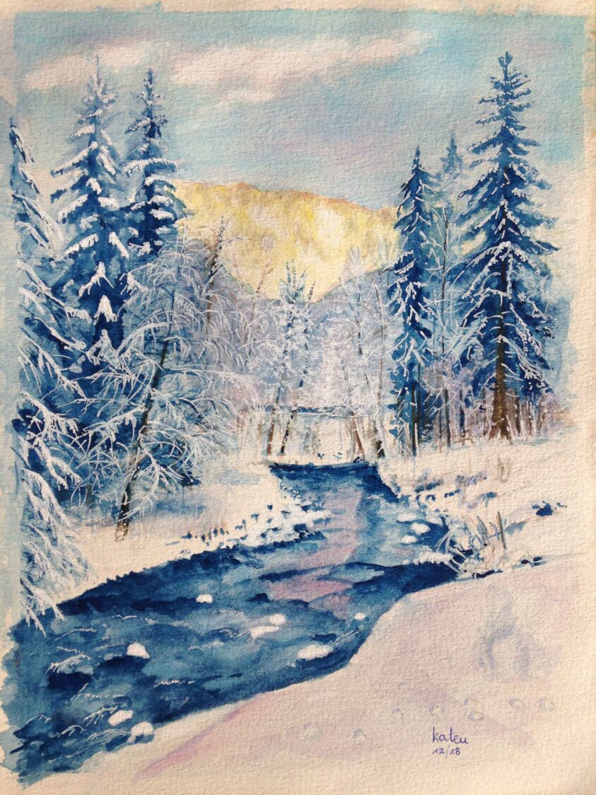 Paysage d'hiver